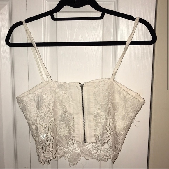 LF lace bustier top - Picture 3 of 4